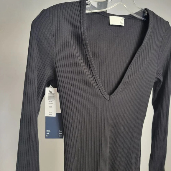 Aritzia Wilfred Free Rocio Ribbed  Dress - Picture 4 of 6